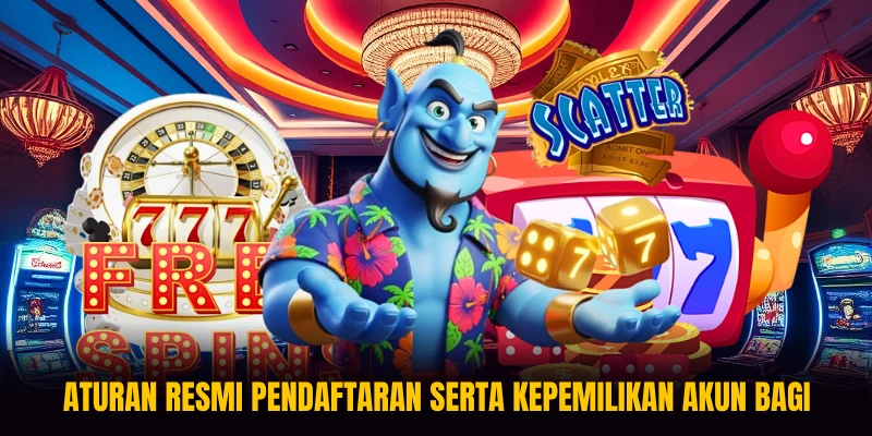 Aturan resmi pendaftaran serta kepemilikan akun bagi