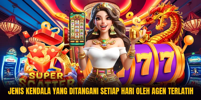 Jenis kendala yang ditangani setiap hari oleh agen terlatih