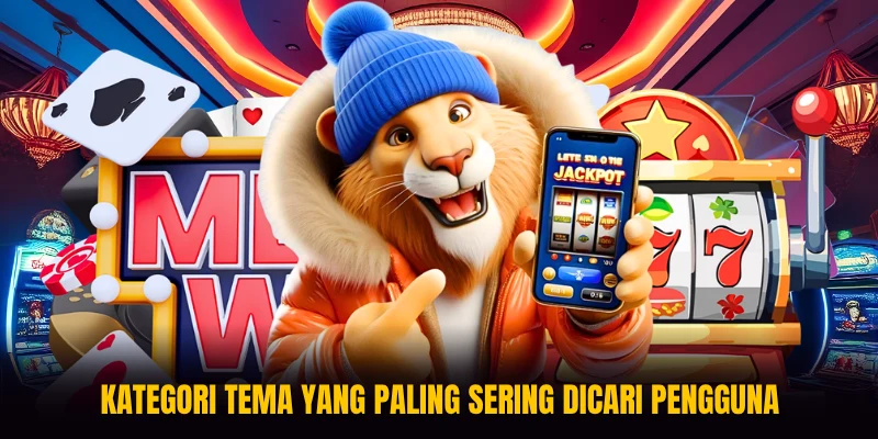 Kategori tema yang paling sering dicari pengguna