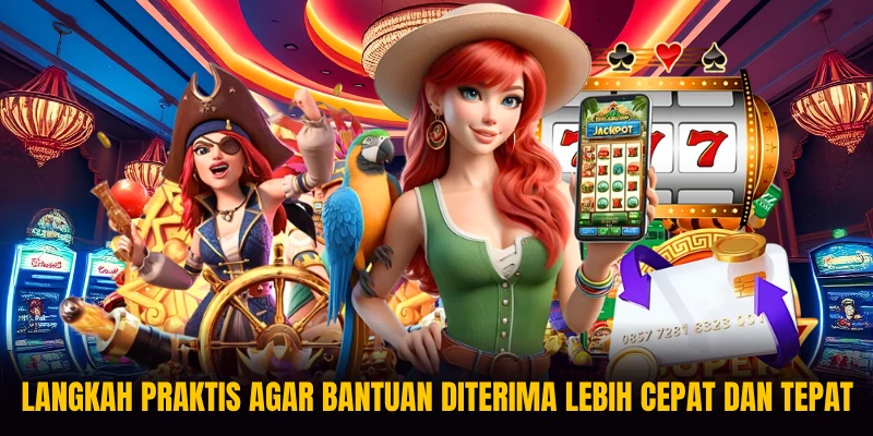Langkah praktis agar bantuan diterima lebih cepat dan tepat